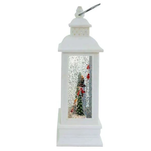 Kurt Adler 10.6-Inch Battery-Operated Led Snowman Water Lantern