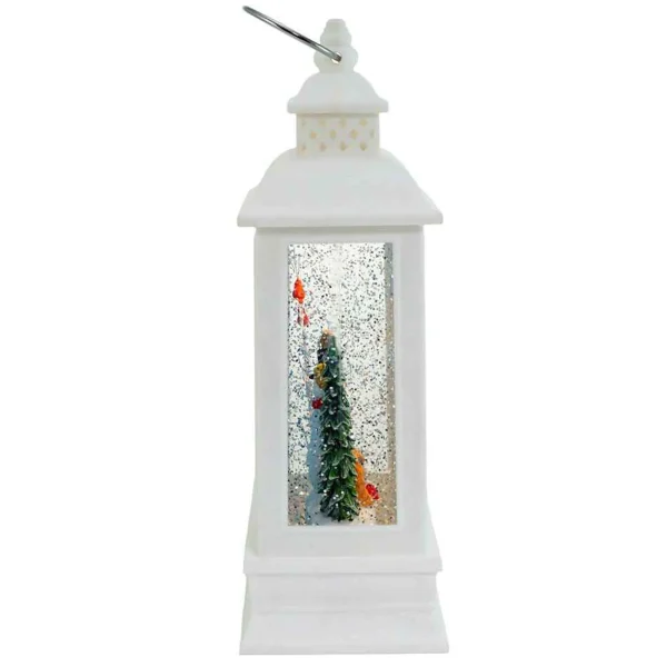 Kurt Adler 10.6-Inch Battery-Operated Led Snowman Water Lantern