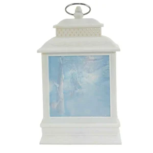 Kurt Adler 10.6-Inch Battery-Operated Led Snowman Water Lantern