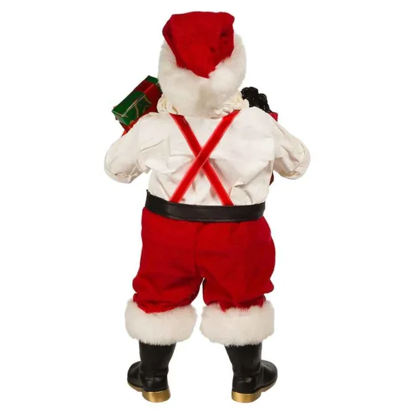 Kurt Adler 10.5-Inch Fabriche Santa With Tattoos