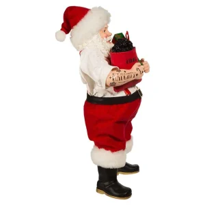 Kurt Adler 10.5-Inch Fabriche Santa With Tattoos