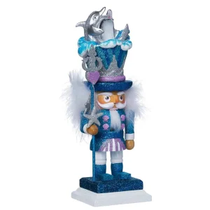 Kurt Adler 12-Inch Hollywood Dolphin Nutcracker
