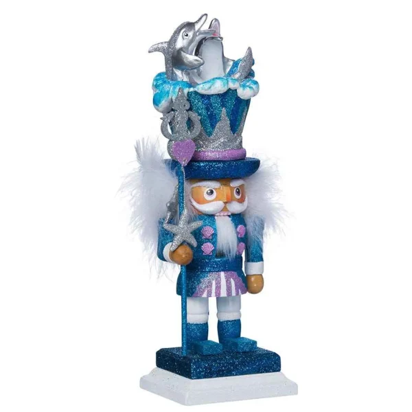 Kurt Adler 12-Inch Hollywood Dolphin Nutcracker