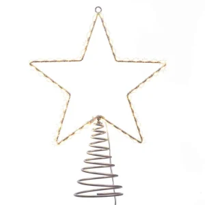 Kurt Adler 17.5-Inch Metal Lighted Led Star Treetop