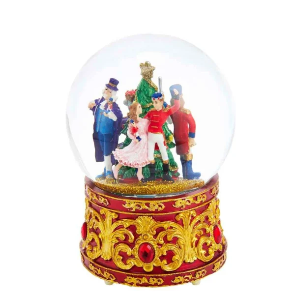 Kurt Adler 120Mm Musical Lighted Nutcracker Water Globe