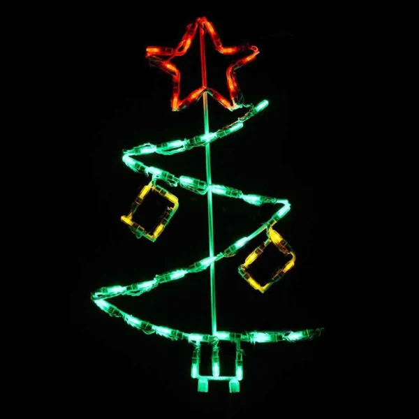 Brite Ideas Led Small Zig Zag Christmas Tree #Led-Ct23