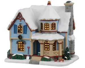 Lemax Village Collection Snow Day At The Wilson's House #05654