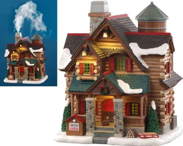 Lemax Village Collection Chestnut Cabin #05641