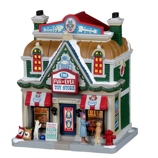 Lemax Village Collection The Fur-Ever Toy Store #25931