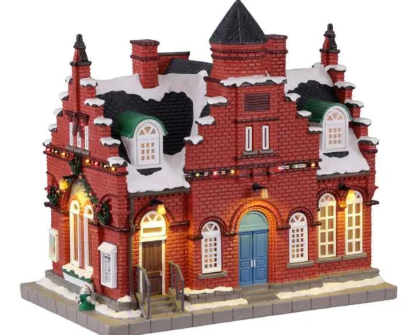 Lemax Village Collection Town Offices 1884, With 4.5V Adaptor #15808