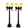 Lemax Village Collection Candy Corn Street Light, Set Of 2, Battery Operated (4.5V) #34071