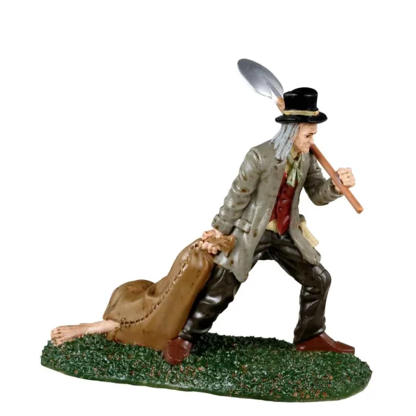 Lemax Village Collection Grave Digger & Body Bag #32196