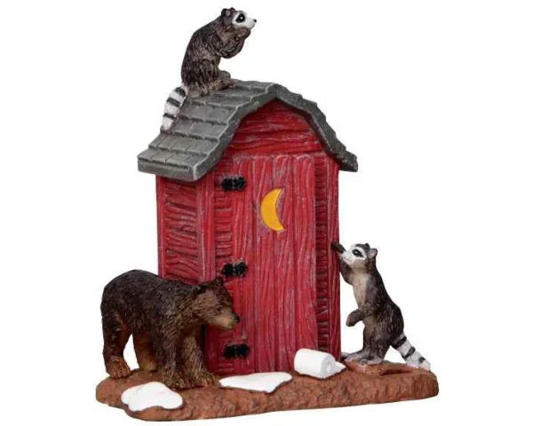 Lemax Village Collection Outhouse Marauders #24492