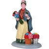 Lemax Village Collection Flower Seller Figurine #12041