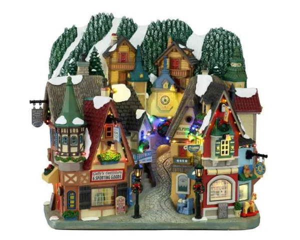 Lemax Village Collection Hinterland Holiday, B/O Facade #15738